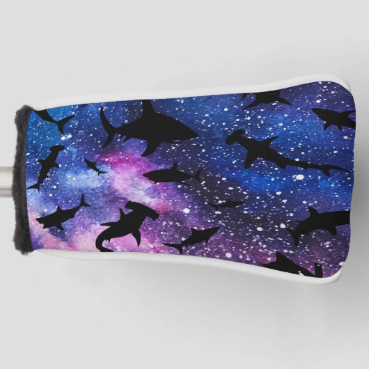 Hedendaagse haai vis kaken walvis onder het zee me golfheadcover (Voorkant)