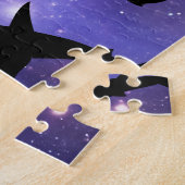 Hedendaagse haai vis kaken walvis onder het zee me legpuzzel (Zijkant)