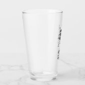Hedendaagse Halloween skeletten Glas (Rechts)
