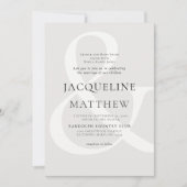 hedendaagse hedendaagse neutrale beide ouders huwe kaart (Voorkant)