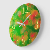 Hedendaagse heldere herfst kleuren keuken klokken (Hoek)