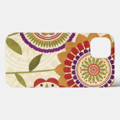 Hedendaagse herfstbloemen Case-Mate iPhone case (Achterkant (horizontaal))