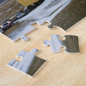 Hedendaagse huizen legpuzzel (Zijkant)