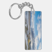 Hedendaagse huizen sleutelhanger (Voorkant Links)