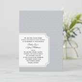 {hedendaagse huwelijksuitnodiging} kaart (Staand voorkant)