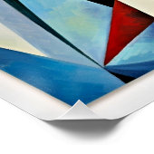 Hedendaagse jazzmuzikant perfect poster (Hoek)