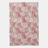 Hedendaagse kerst decor theedoek (Verticaal)