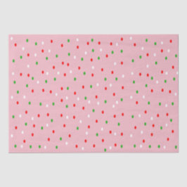 Hedendaagse kerst Polka Dots Tissuepapier