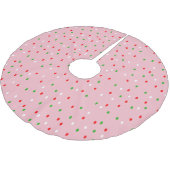 Hedendaagse Kerst Polka Stippen Kerstboom Rok (Gekanteld)