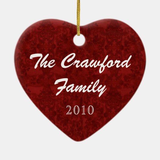 Hedendaagse kerstbomen Ornament (Achterkant)