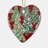 Hedendaagse kerstbomen Ornament (Links)