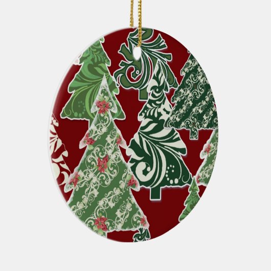 Hedendaagse kerstbomen Ornament (Rechts)