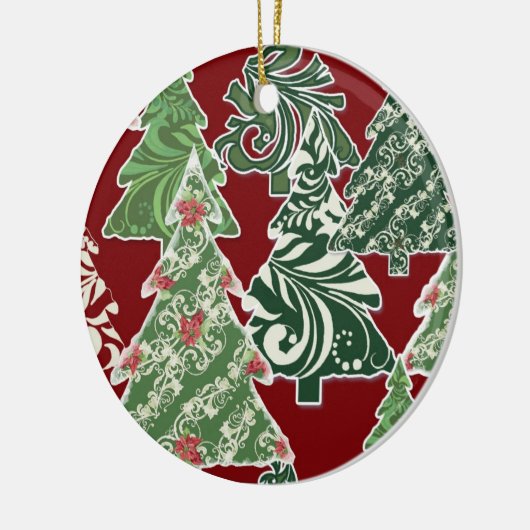 Hedendaagse kerstbomen Ornament (Links)