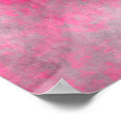 Hedendaagse kleurrijke Abstracte getextureerde cir Poster (Hoek)