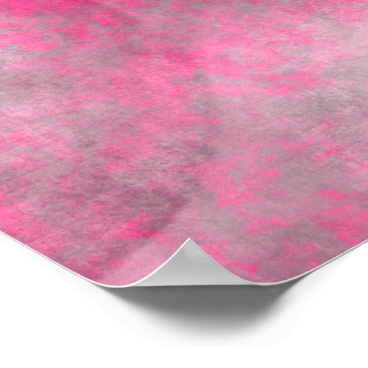 Hedendaagse kleurrijke Abstracte getextureerde cir Poster (Hoek)