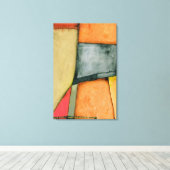 hedendaagse kleurrijke geometrische vormen canvas afdruk (Insitu (Houten vloer))