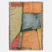 hedendaagse kleurrijke geometrische vormen deken (Voorkant Verticaal)