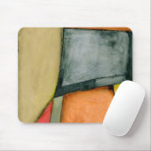 hedendaagse kleurrijke geometrische vormen muismat (Met muis)