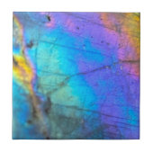 Hedendaagse kleurrijke marmeren steen tegeltje (Voorkant)