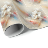 Hedendaagse kosmos abstract ontwerp cadeaupapier (Rol Hoek)