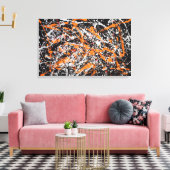 hedendaagse kunst canvas afdruk (Insitu (Woonkamer))