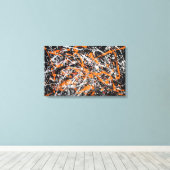 hedendaagse kunst canvas afdruk (Insitu (Houten vloer))