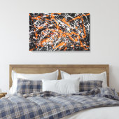 hedendaagse kunst canvas afdruk (Insitu (Slaapkamer))