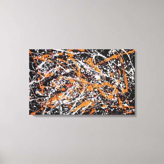 hedendaagse kunst canvas afdruk (Voorkant)