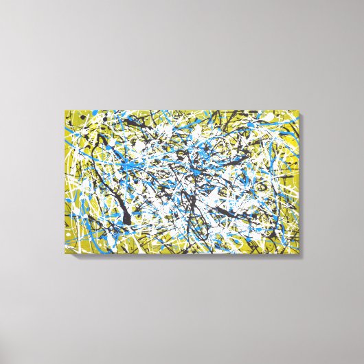 hedendaagse kunst canvas afdruk (Voorkant)