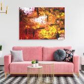 hedendaagse kunst canvas afdruk (Insitu (Woonkamer))