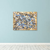 hedendaagse kunst canvas afdruk (Insitu (Houten vloer))