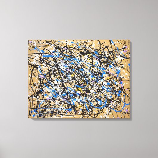 hedendaagse kunst canvas afdruk (Voorkant)