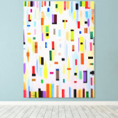 hedendaagse kunst canvas afdruk (Insitu (Houten vloer))