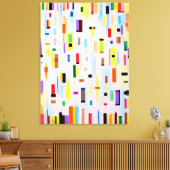 hedendaagse kunst canvas afdruk (Insitu (Woonkamer))