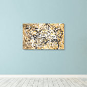 hedendaagse kunst canvas afdruk (Insitu (Houten vloer))