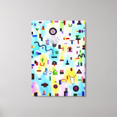 hedendaagse kunst canvas afdruk (Voorkant)