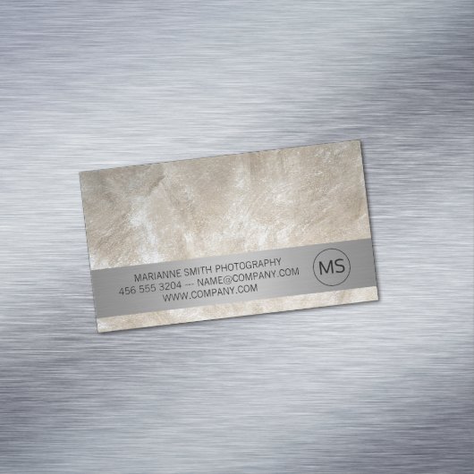 Hedendaagse Kunst | Directeur | Makelaar Magnetisch Visitekaartje (Voorbeeld)