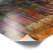 hedendaagse kunst foto afdruk (Hoek)