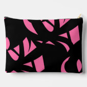 Hedendaagse Kunst Heet Roze / Zwart Etui (Achterkant)