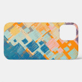 hedendaagse kunst. Kleurrijke textuur. Moderne ill Case-Mate iPhone Case (Achterkant (horizontaal))