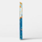 hedendaagse kunst. Kleurrijke textuur. Moderne ill Case-Mate iPhone Case (Achterkant / Links)