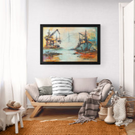 hedendaagse kunst perfect poster