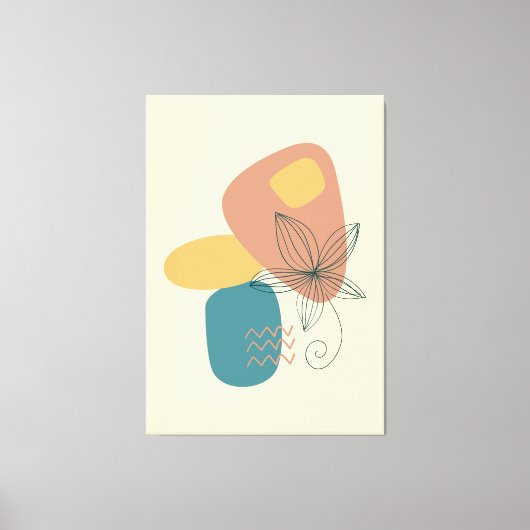Hedendaagse kunst posters canvas afdruk (Voorkant)