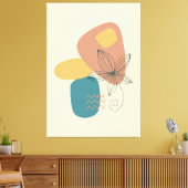 Hedendaagse kunst posters canvas afdruk (Insitu (Woonkamer))