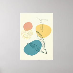 Hedendaagse kunst posters canvas afdruk