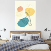 Hedendaagse kunst posters canvas afdruk (Insitu (Slaapkamer))