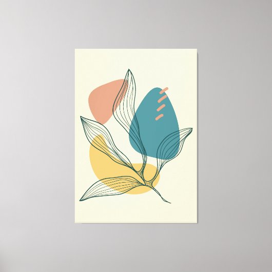 Hedendaagse kunst posters canvas afdruk (Voorkant)
