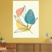 Hedendaagse kunst posters canvas afdruk (Insitu (Woonkamer))