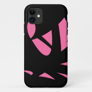 Hedendaagse Kunst Roze / Zwart Case-Mate iPhone Case