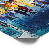 Hedendaagse kunst, schilderkunst, Praag Poster (Hoek)